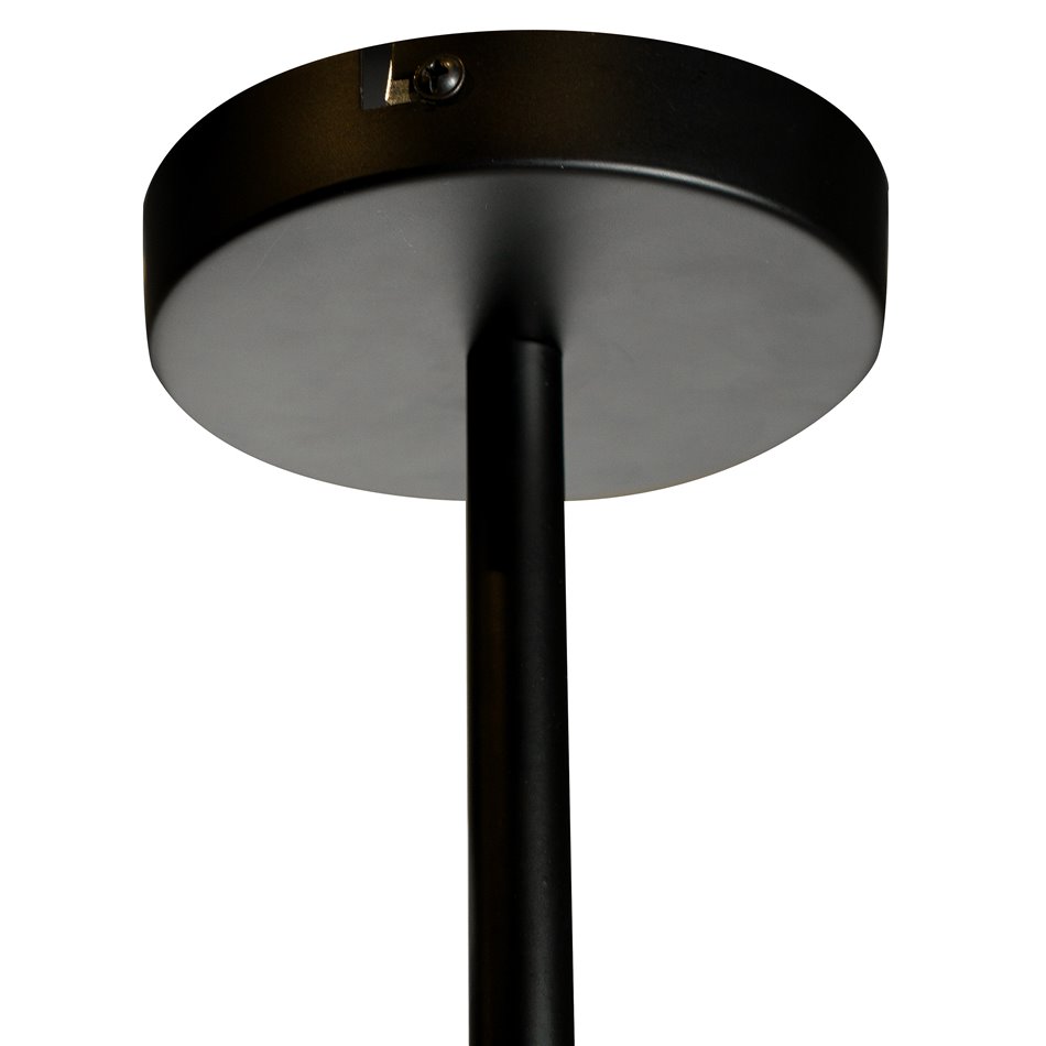 Pendant lamp Redea black, 110x30x120cm, G9x16