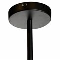 Pendant lamp Redea black, 110x30x120cm, G9x16