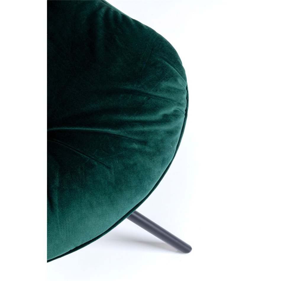 Chair Mila, green, 88x51x65cm