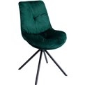 Chair Mila, green, 88x51x65cm