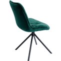 Chair Mila, green, 88x51x65cm