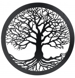 Deco object Tree of life, metal, 40cm