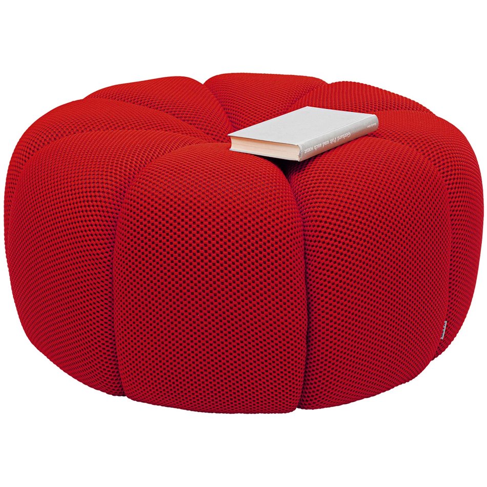 Strool Peppo Lounge, red,  H41  D80cm