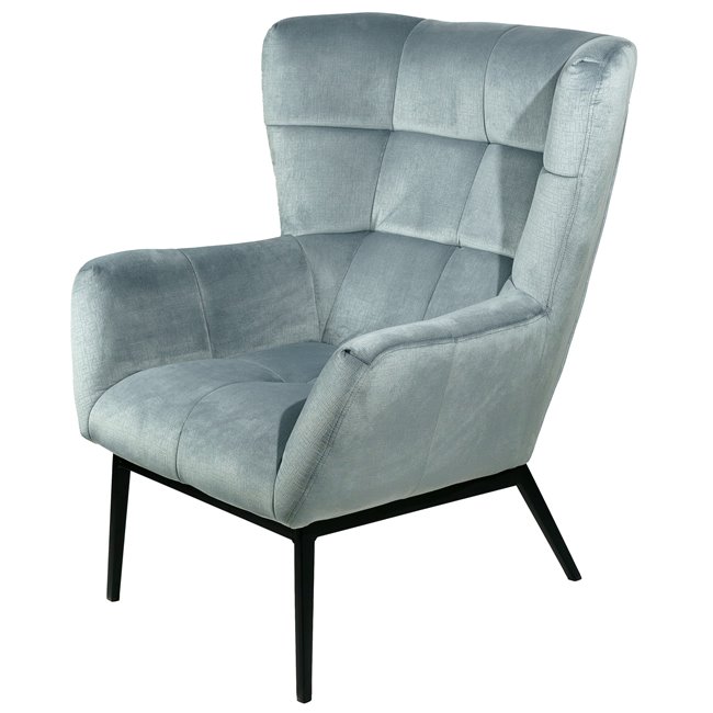 Armchair Olten, l.blue, H101x78x75cm