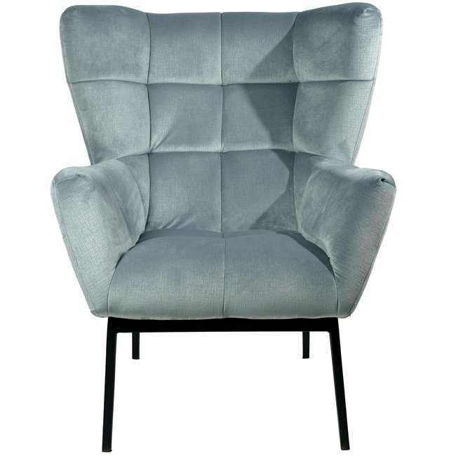 Armchair Olten, l.blue, H101x78x75cm