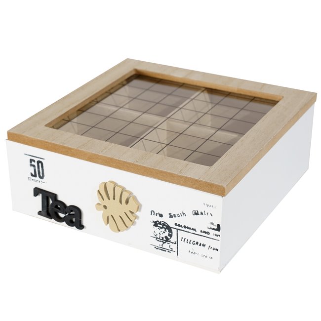 Tea Box Tea, 18x18x7cm