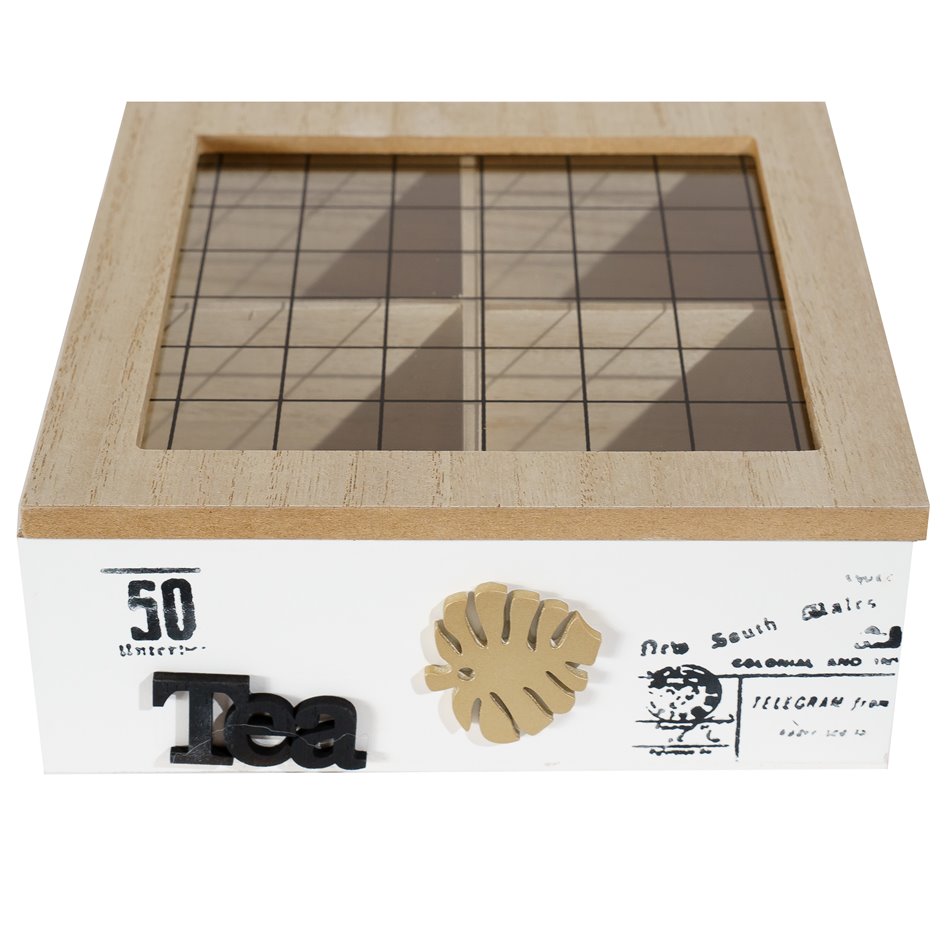 Tea Box Tea, 18x18x7cm