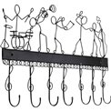 Wall wardrobe wire Music Band, 62x34cm
