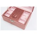 Jewellery box Turano, old rose, 21x15x10cm