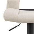 Bar stool Asylva, beige Basel 24,  H115cm