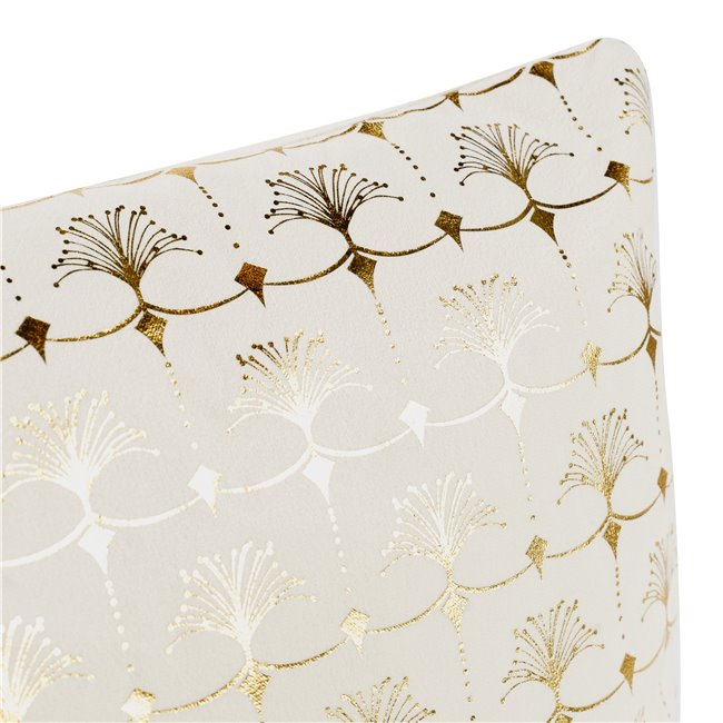 Decorative pillow Velvet, ivory, 30x50cm