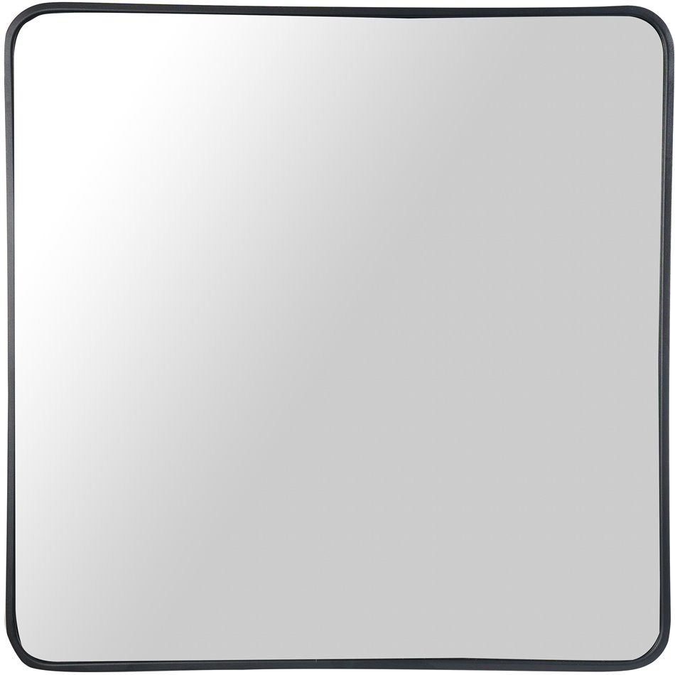 Mirror Idenate, black, 50x50cm
