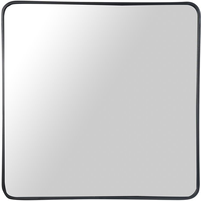 Mirror Idenate, black, 50x50cm