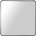 Mirror Idenate, black, 50x50cm