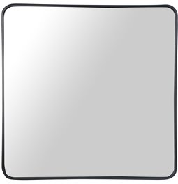 Mirror Idenate, black, 50x50cm