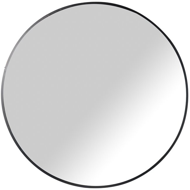 Mirror Iskaro, black, D70cm