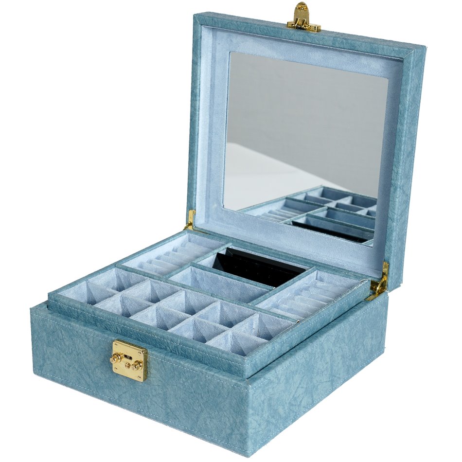 Jewellery box Hamilton Blue, 28x26x10.5cm