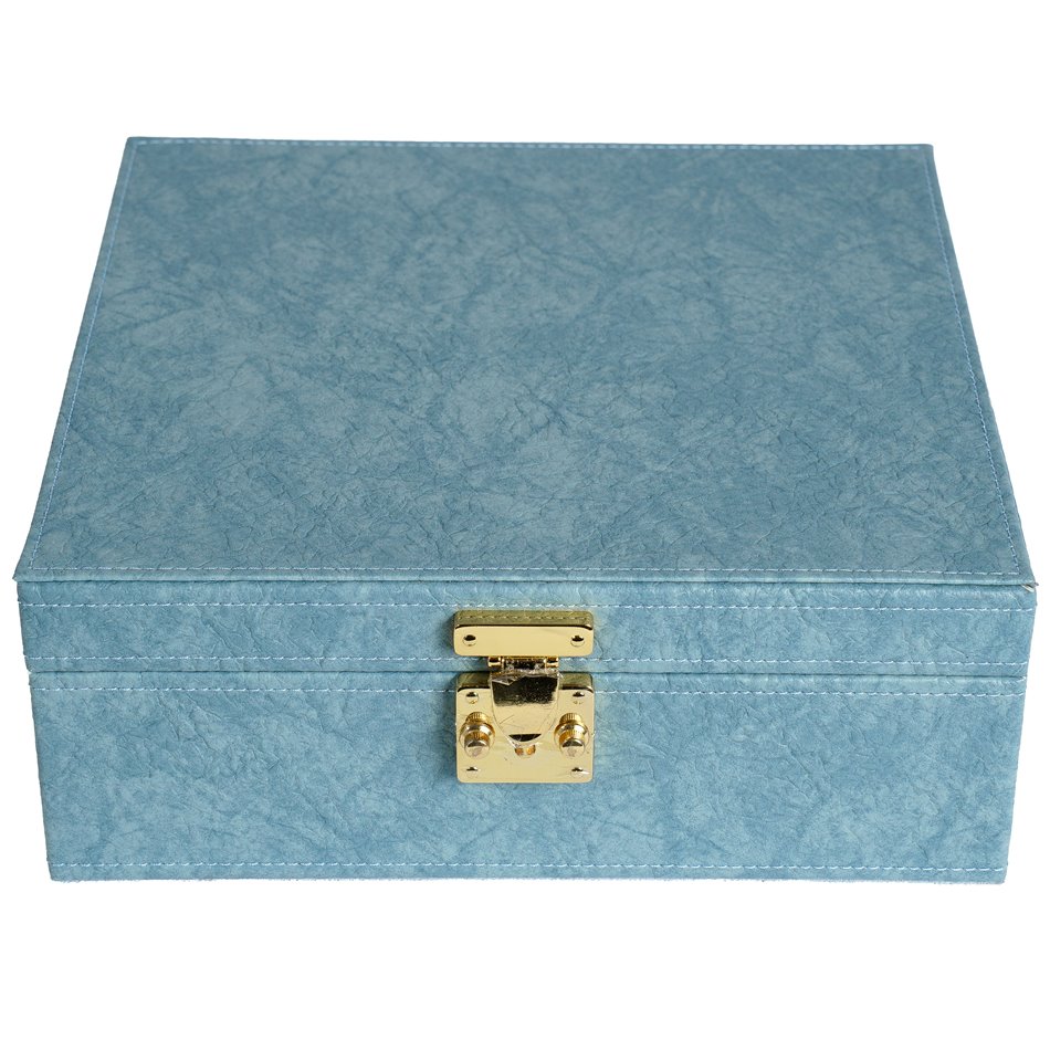 Papuošalų dėžutė Hamilton Blue, 28x26x10.5cm