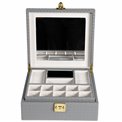 Jewellery box Hamilton GRY, 28x26x10.5cm