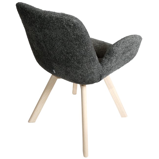 Chair Sanga 21, 180 degr.return funk.,dark grey, 61x61xH84cm
