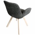 Chair Sanga 21, 180 degr.return funk.,dark grey, 61x61xH84cm