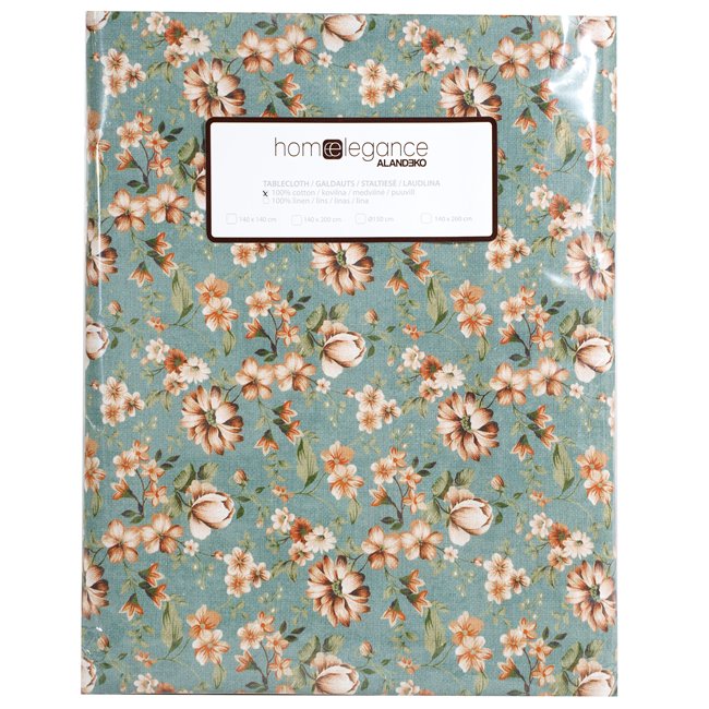 Tablecloth Tivoli Coor 4, 140x200cm 