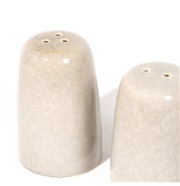 Salt and pepper set Callie, taupe, D4 H8.2cm