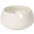 Bowl Nora, white, H5.4 D10cm
