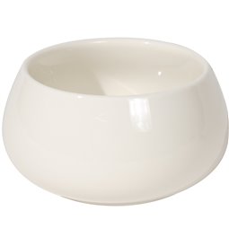 Bowl Nora, white, H5.4 D10cm