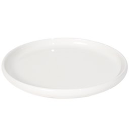 Dessert plate Nora, white, H2.5 D21cm