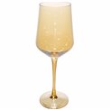 Wine glass Olga, amber, H24.5 D9cm
