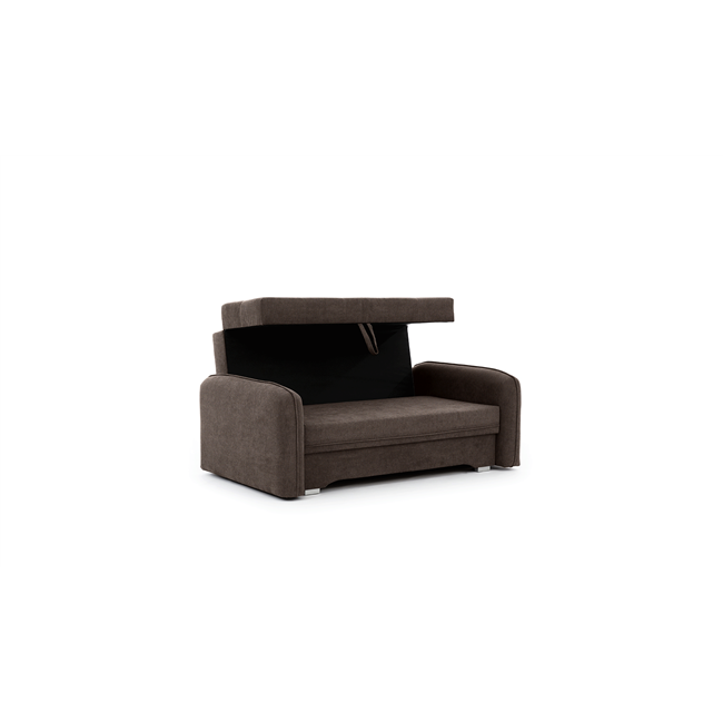 Sofa bed Elaine, Poco 22, brown, H75x155x105cm