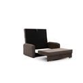 Sofa bed Elaine, Poco 22, brown, H75x155x105cm