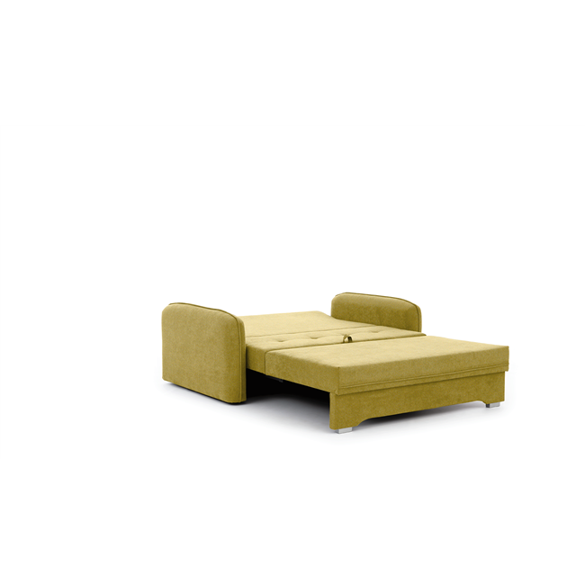 Sofa bed Elaine, Poco 50, yellow, H75x155x105cm