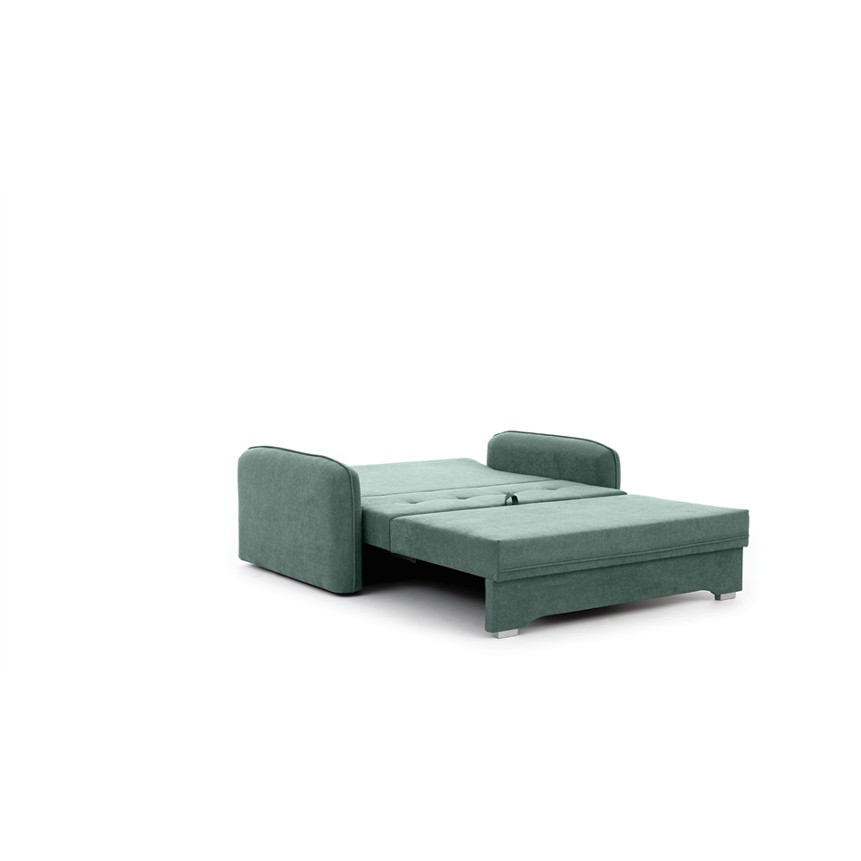 Диван-кровать Elaine, Poco 100, зеленый, H75x155x105см