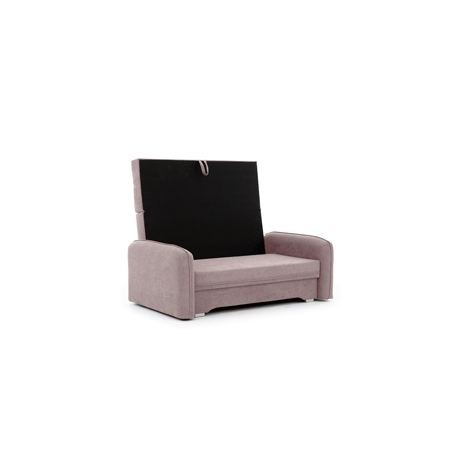 Sofa bed Elaine, Poco 101, pink, H75x155x105cm