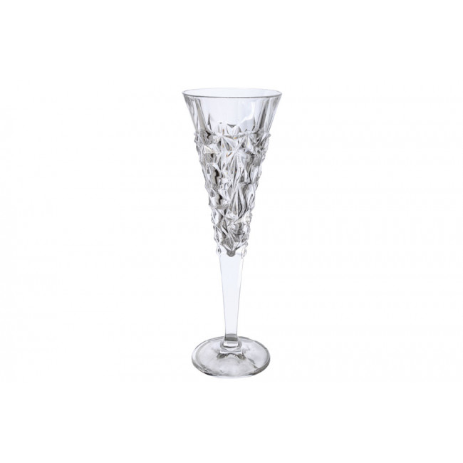 Krištolinė šampano taurė GLACIER 200ml, H-24cm, D-8cm