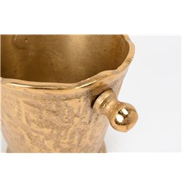 Vyno šaldymo indas, rožinio aukso spalvos, D15xH15cm