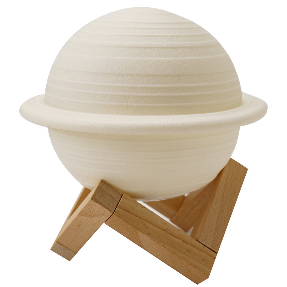 Night lamp Saturn, H11cm, D14cm, LED 1x5W