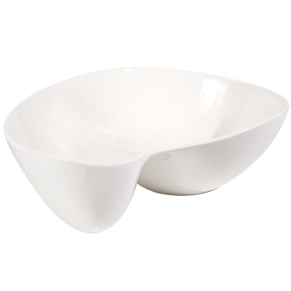 Bowl, 2 in 1, H9.5x32x22cm