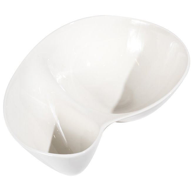 Bowl, 2 in 1, H9.5x32x22cm