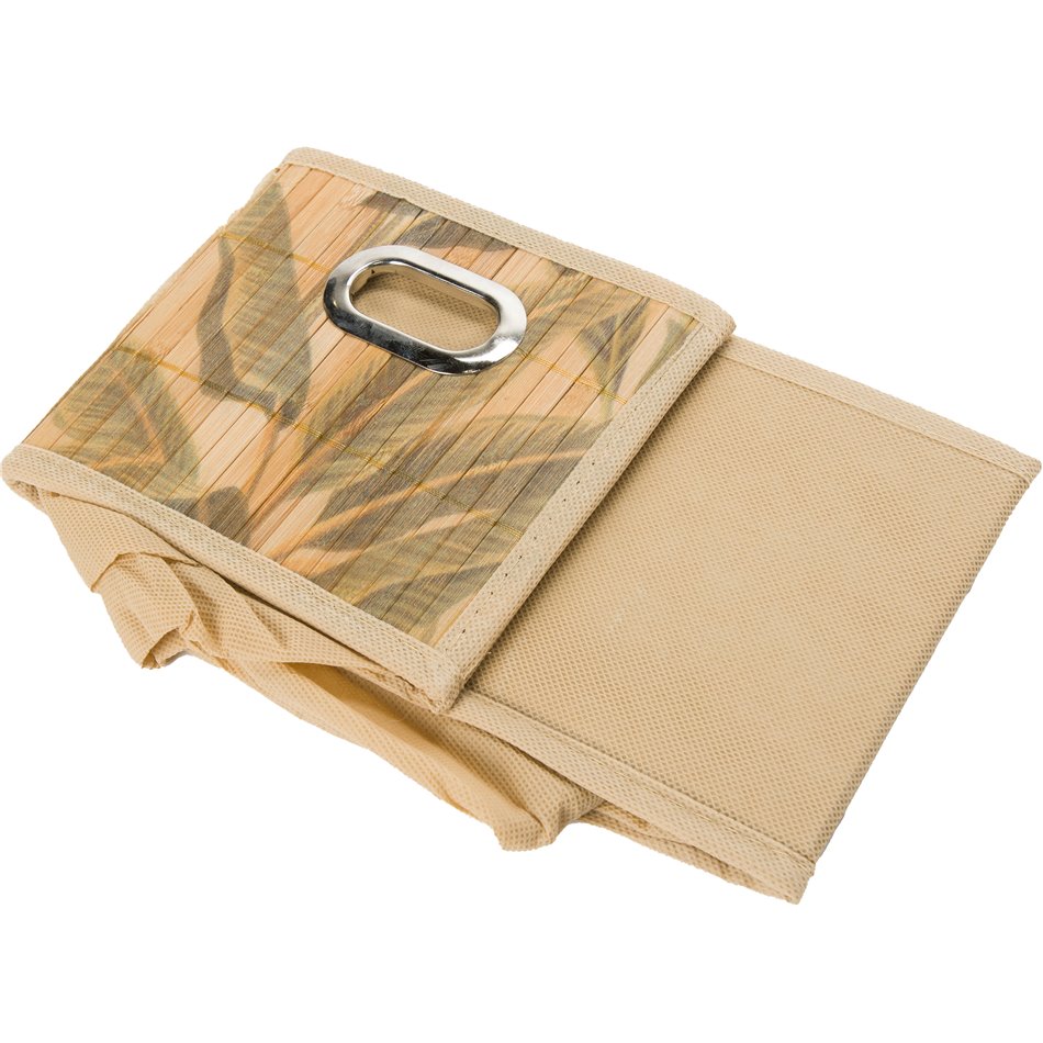 Bamboo box Print, natural, 15x31cm