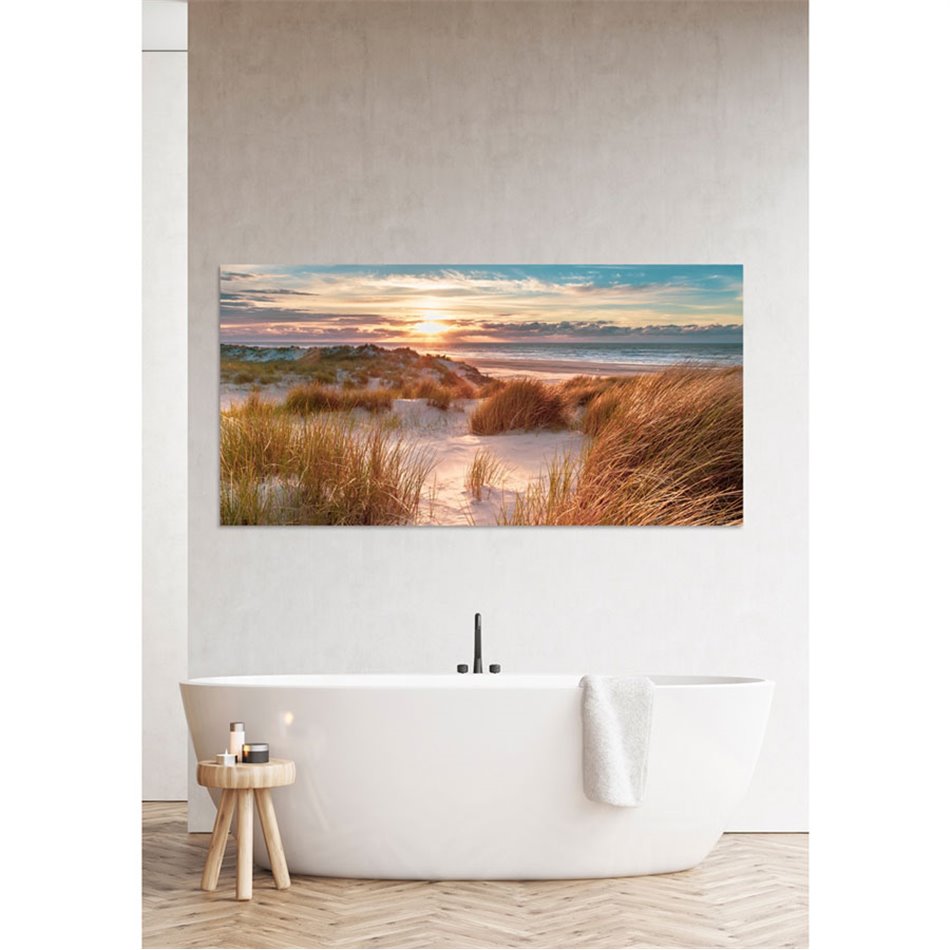 Digital print Sunset with dunes, 70x140cm