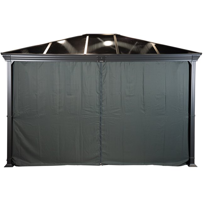 Garden roof Labelize, grey, 3.6x3xH2.7m