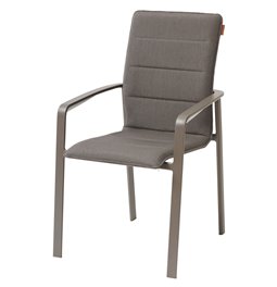 Garden chair Ladiese, mocha, 95x67x57.5cm