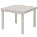 Table Lapiazza ex, 8seat, aluminium, 90x90xH75.5cm