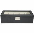 Box of 5 watches, H8x29x12cm