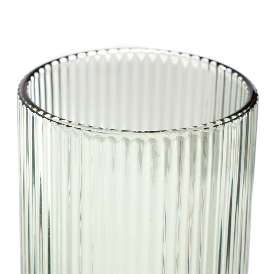 Drinking glass Rigano, grey, H13 D8cm 350ml