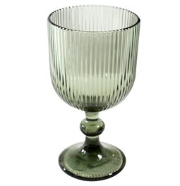 Wine glass Rigano, grey, H16cm D9 350 ml
