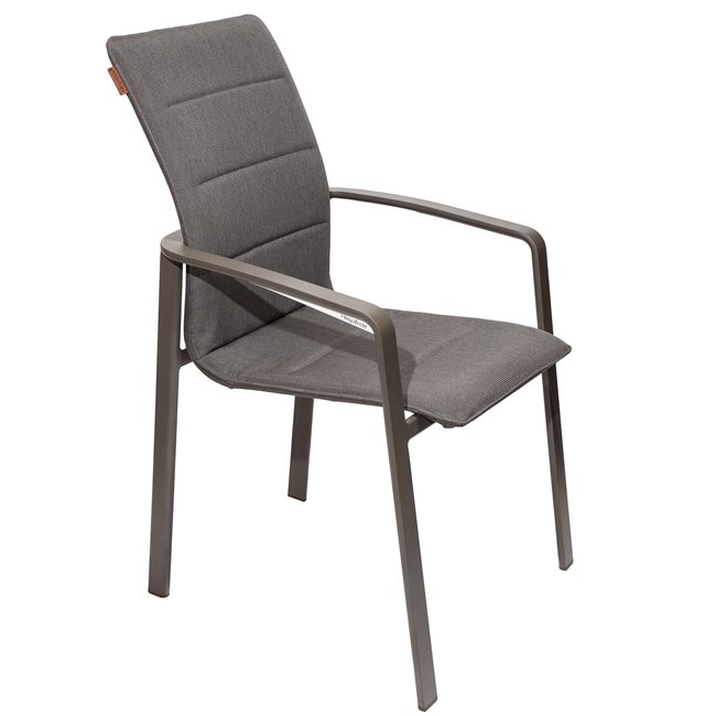 Kėdė Ladiese, rusvai pilka, 95x67x57.5cm